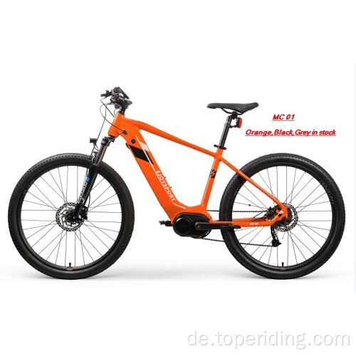 Mittlerer Motor E Mountainbikes